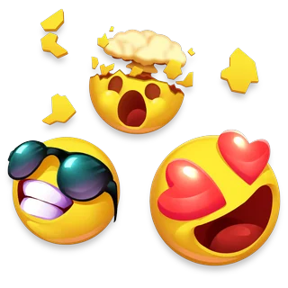 Wygrywające emoji – Bubbles