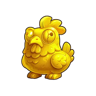 Złoty posąg – Chicken Road Gold