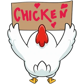 Kibic z tablicą – Chicken Road Race