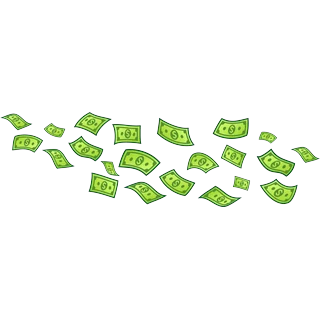 Banknoty dolarowe – Drop The Billionaire