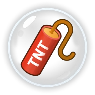TNT z bąbelkami – Fish Boom