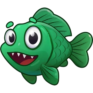 Zielona ryba – Fish Boom
