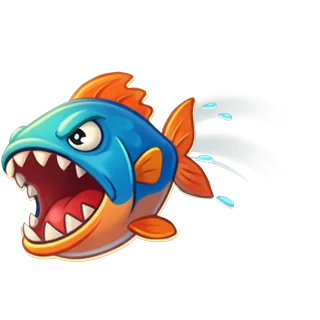 Pirania skacze – Frog Road