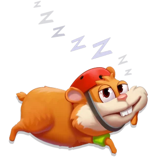 Zasnął – Hamster Run